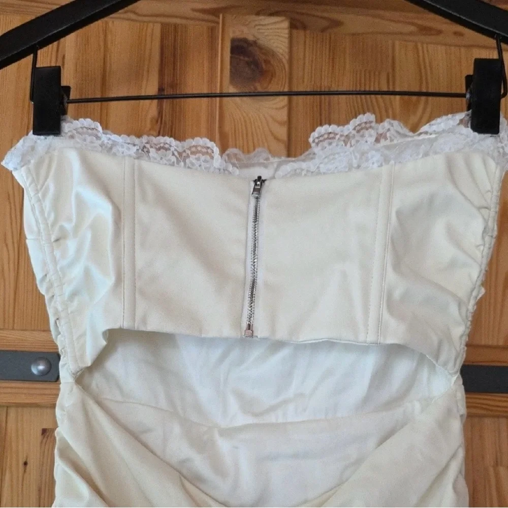 NWOT For Love and Lemons Maude Embroidered Dress Coachella Festival minidress - Picture 5 of 5